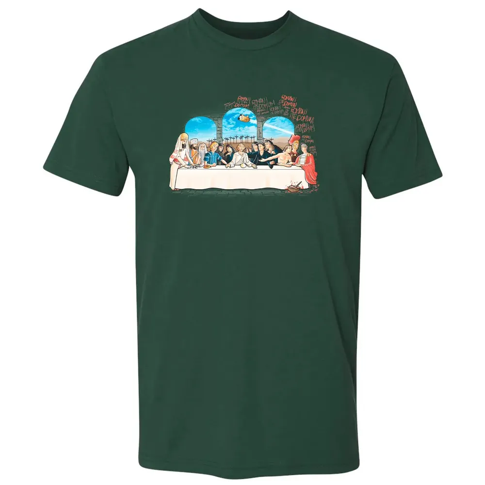 The last dinner of Brian Premium Unisex T-shirt - 12