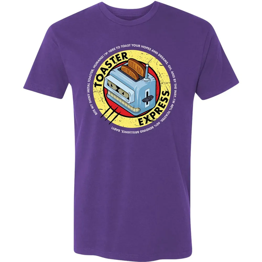 Toaster Express Premium Unisex T-shirt - 7