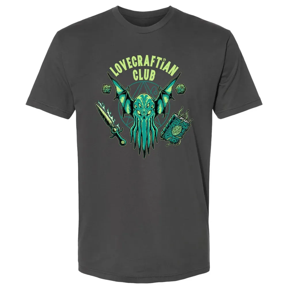 Lovecraftian Club Premium Unisex T-shirt - 8