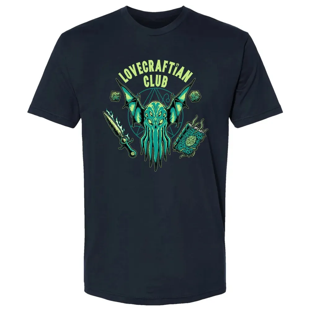 Lovecraftian Club Premium Unisex T-shirt - 2