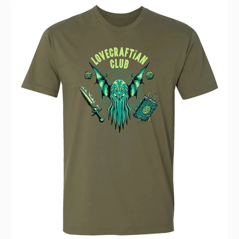 Lovecraftian Club Premium Unisex T-shirt - 5
