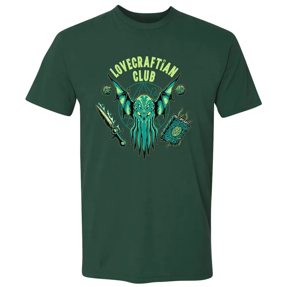 Lovecraftian Club Premium Unisex T-shirt - 12