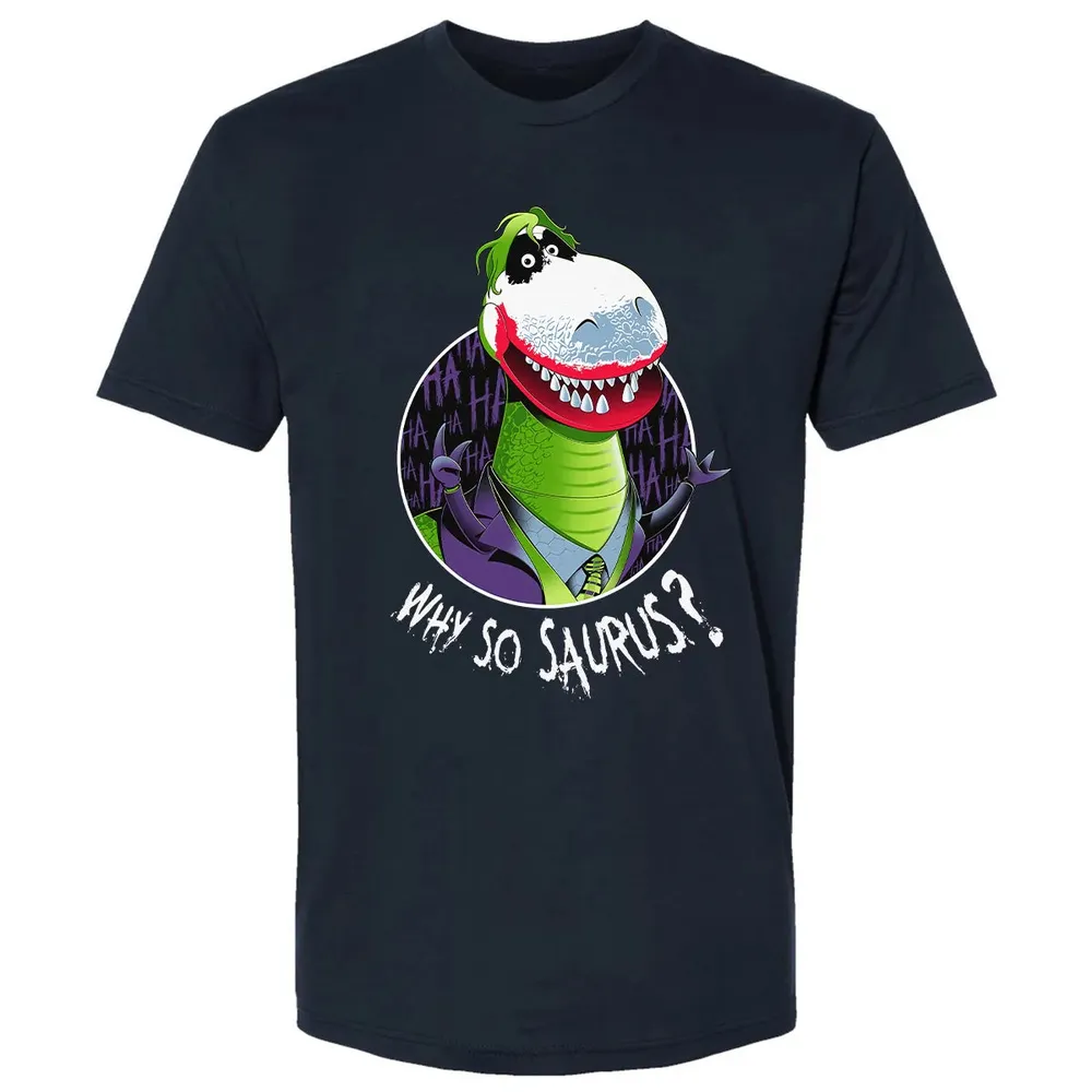 Why So Saurus? Premium Unisex T-shirt - 2