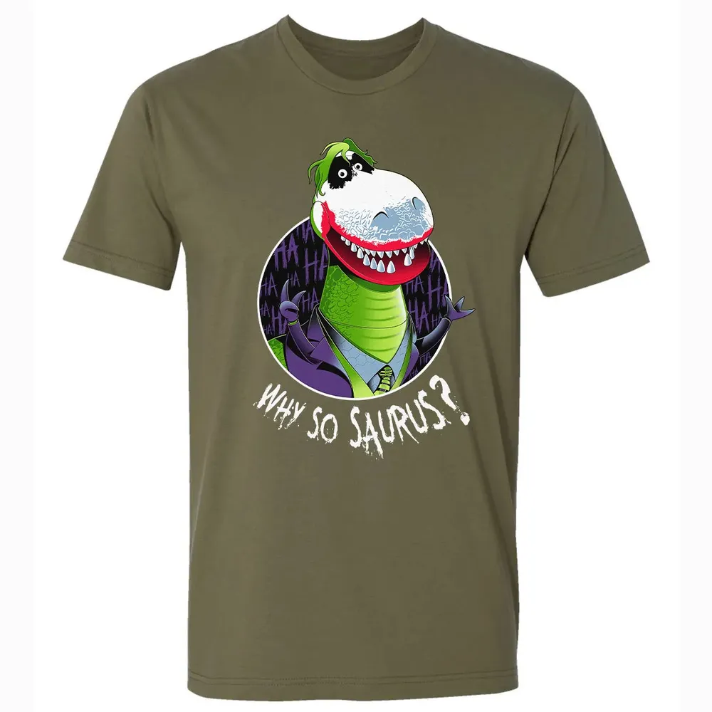 Why So Saurus? Premium Unisex T-shirt - 5