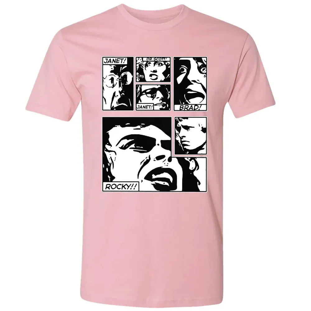 Janet! Dr. Scott! Janet! Brad! Rocky!! Premium Unisex T-shirt - 3