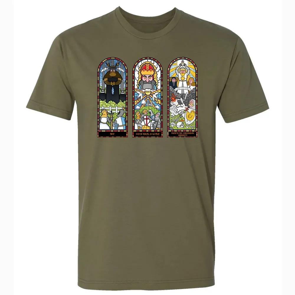 Triptych- Of Aaarrrgggh Premium Unisex T-shirt - 5