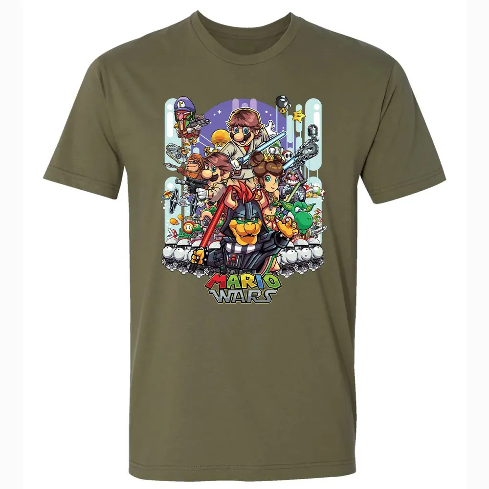Mario Wars Premium Unisex T-shirt - 5