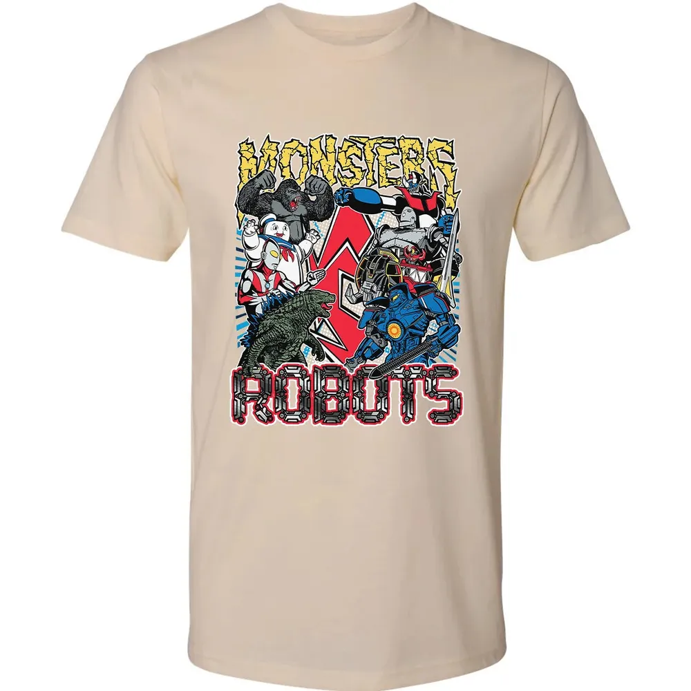 Monsters vs Robots Premium Unisex T-shirt - 13
