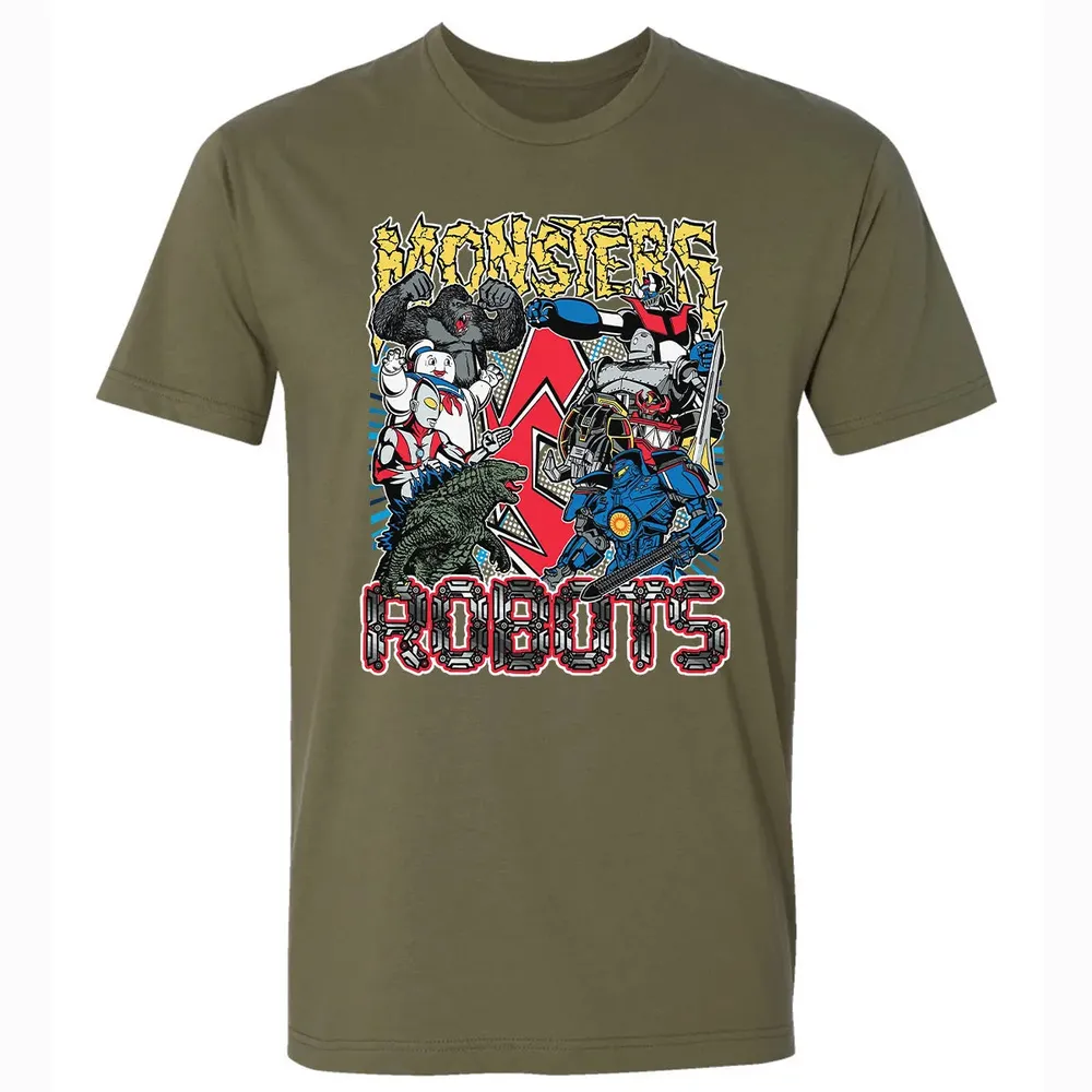 Monsters vs Robots Premium Unisex T-shirt - 5