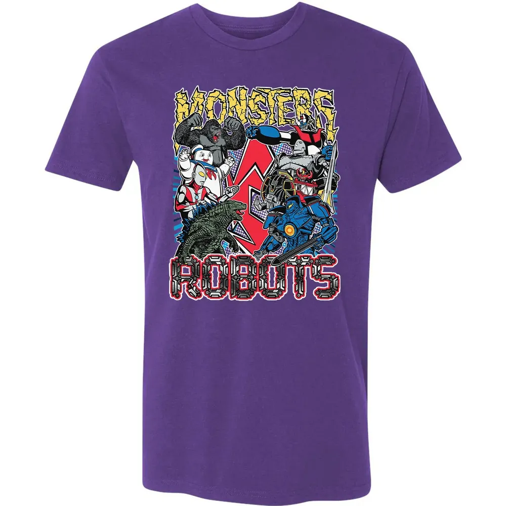 Monsters vs Robots Premium Unisex T-shirt - 7