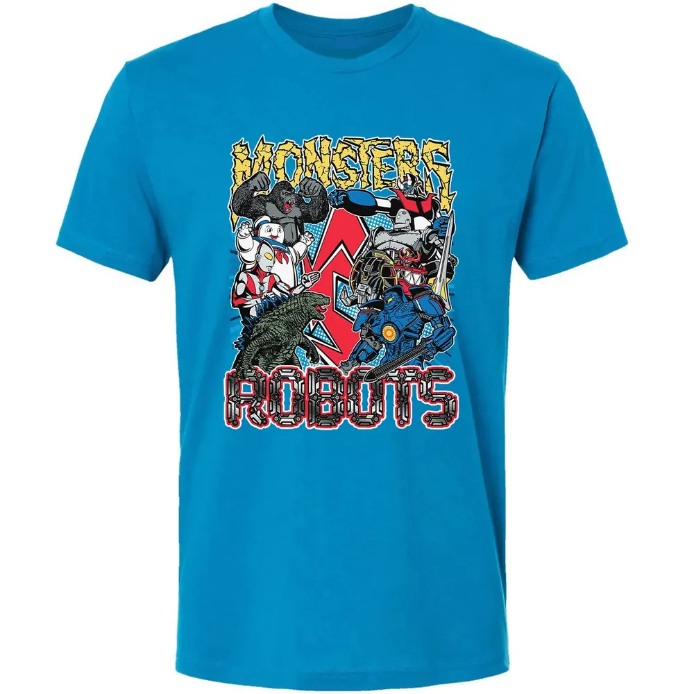 Monsters vs Robots Premium Unisex T-shirt - 15