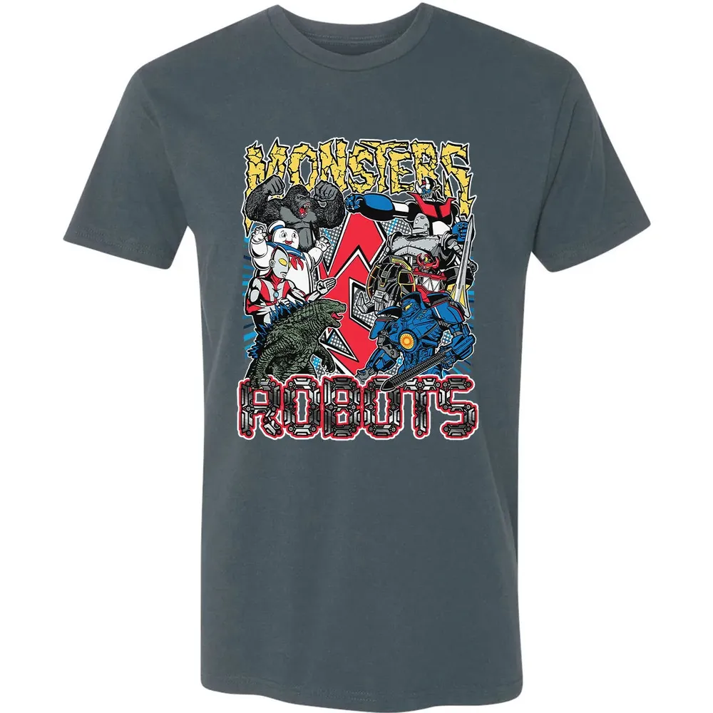 Monsters vs Robots Premium Unisex T-shirt - 14