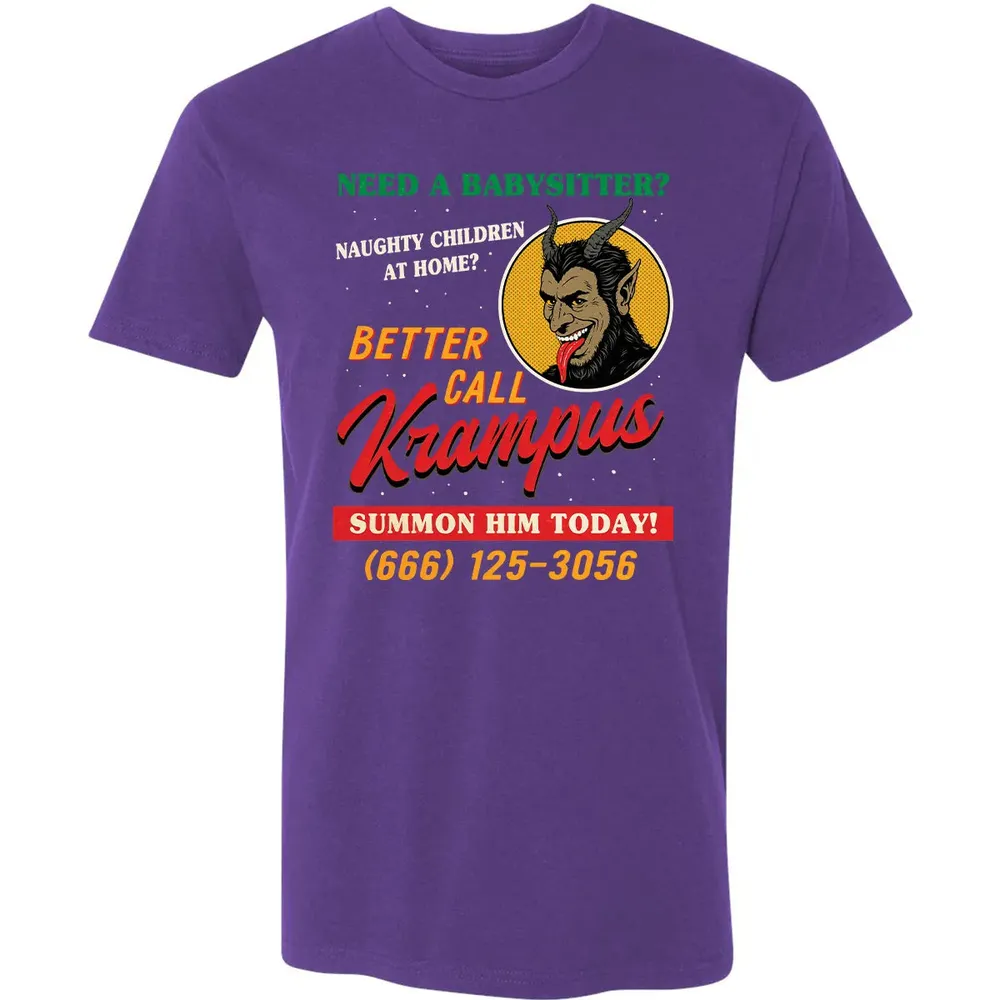 Better Call Krampus Premium Unisex T-shirt - 7