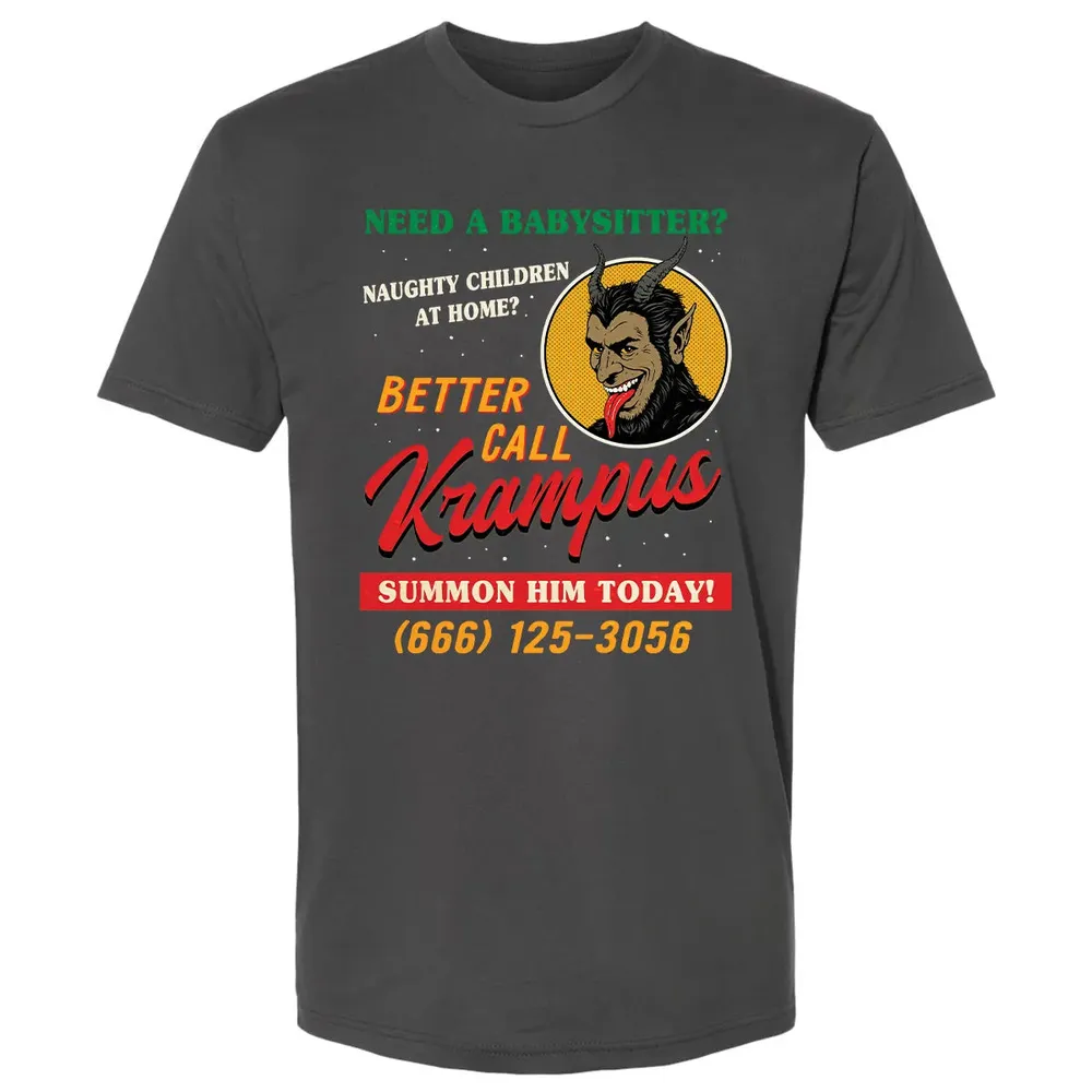 Better Call Krampus Premium Unisex T-shirt - 8