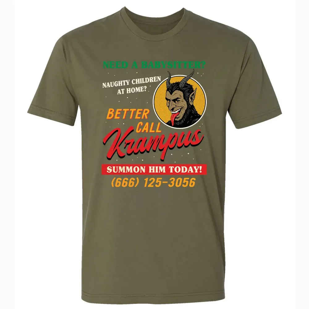 Better Call Krampus Premium Unisex T-shirt - 5