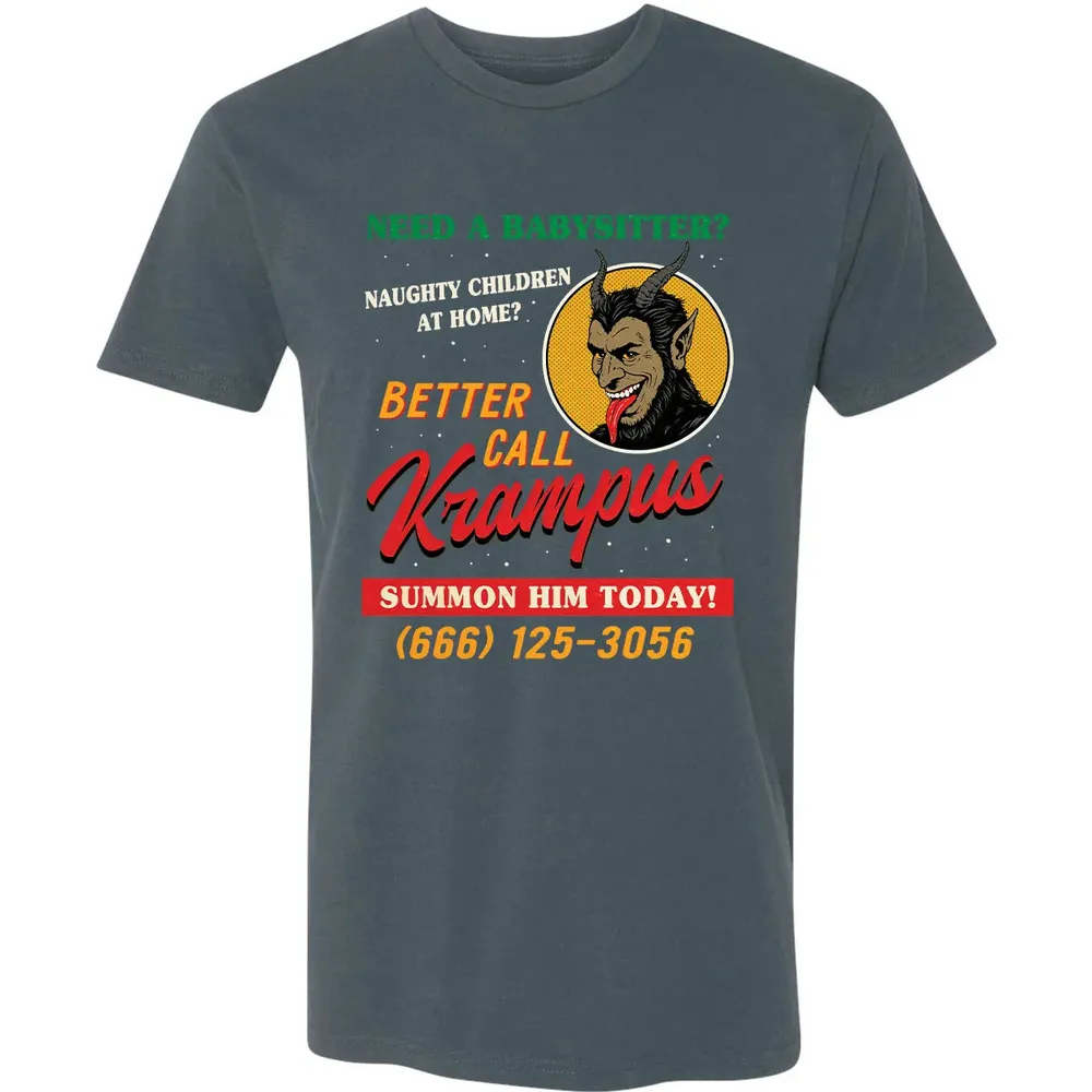 Better Call Krampus Premium Unisex T-shirt - 14