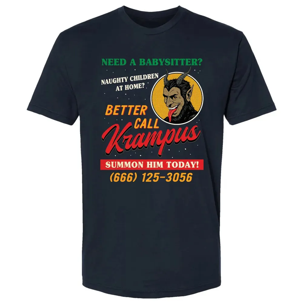 Better Call Krampus Premium Unisex T-shirt - 2