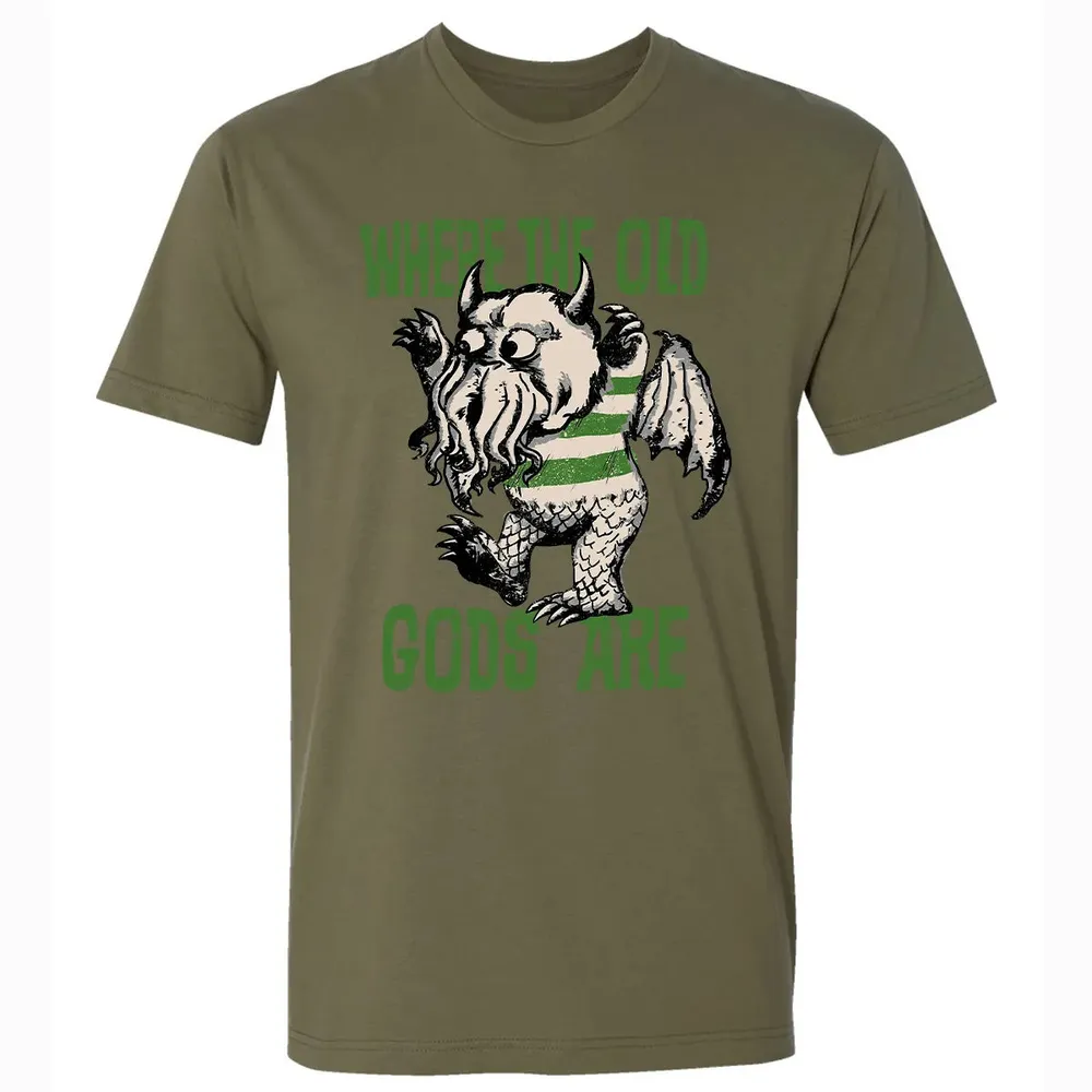 Where The Old Gods Are Premium Unisex T-shirt - 5