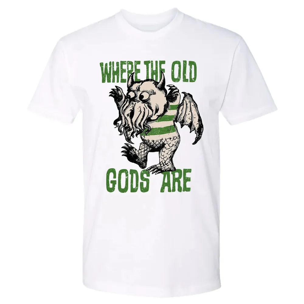 Where The Old Gods Are Premium Unisex T-shirt - 4