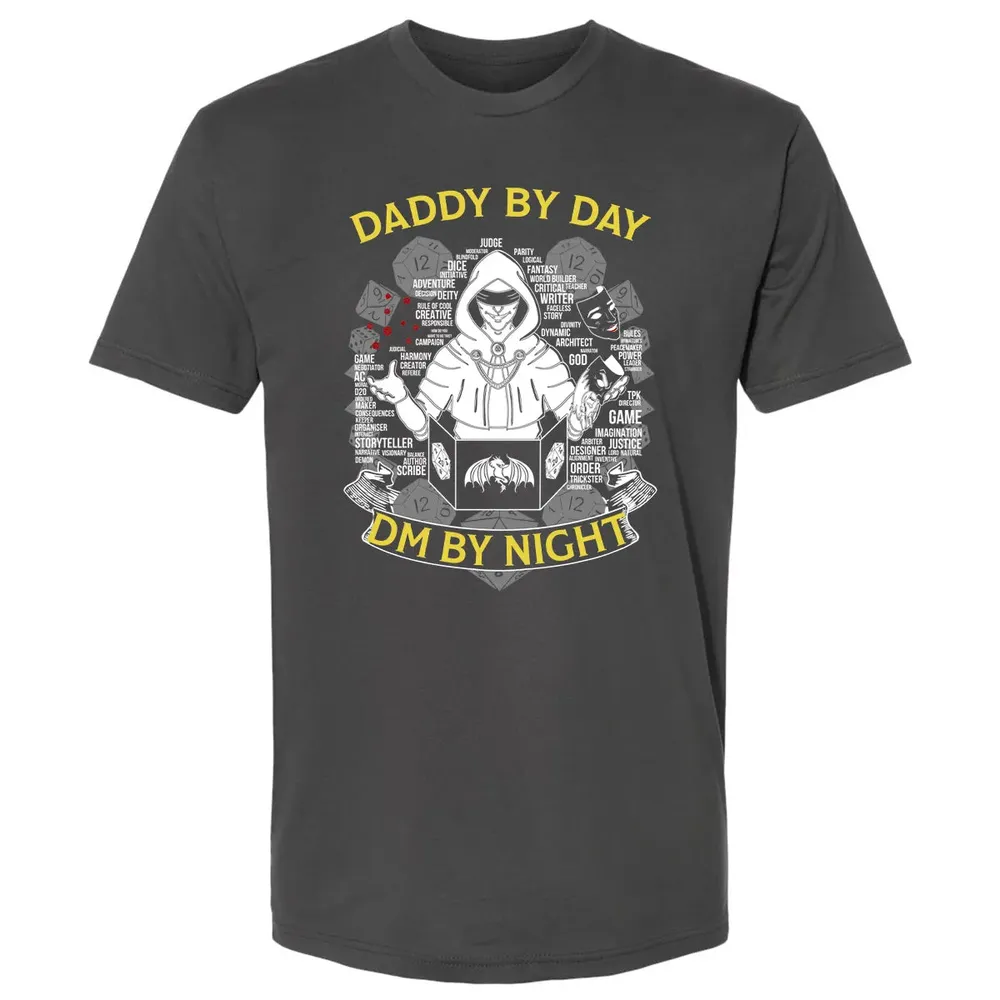Daddy By Day Dm By Night Premium Unisex T-shirt - 8