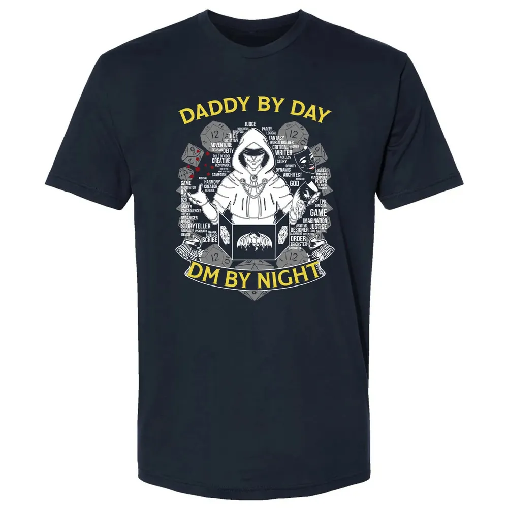 Daddy By Day Dm By Night Premium Unisex T-shirt - 2