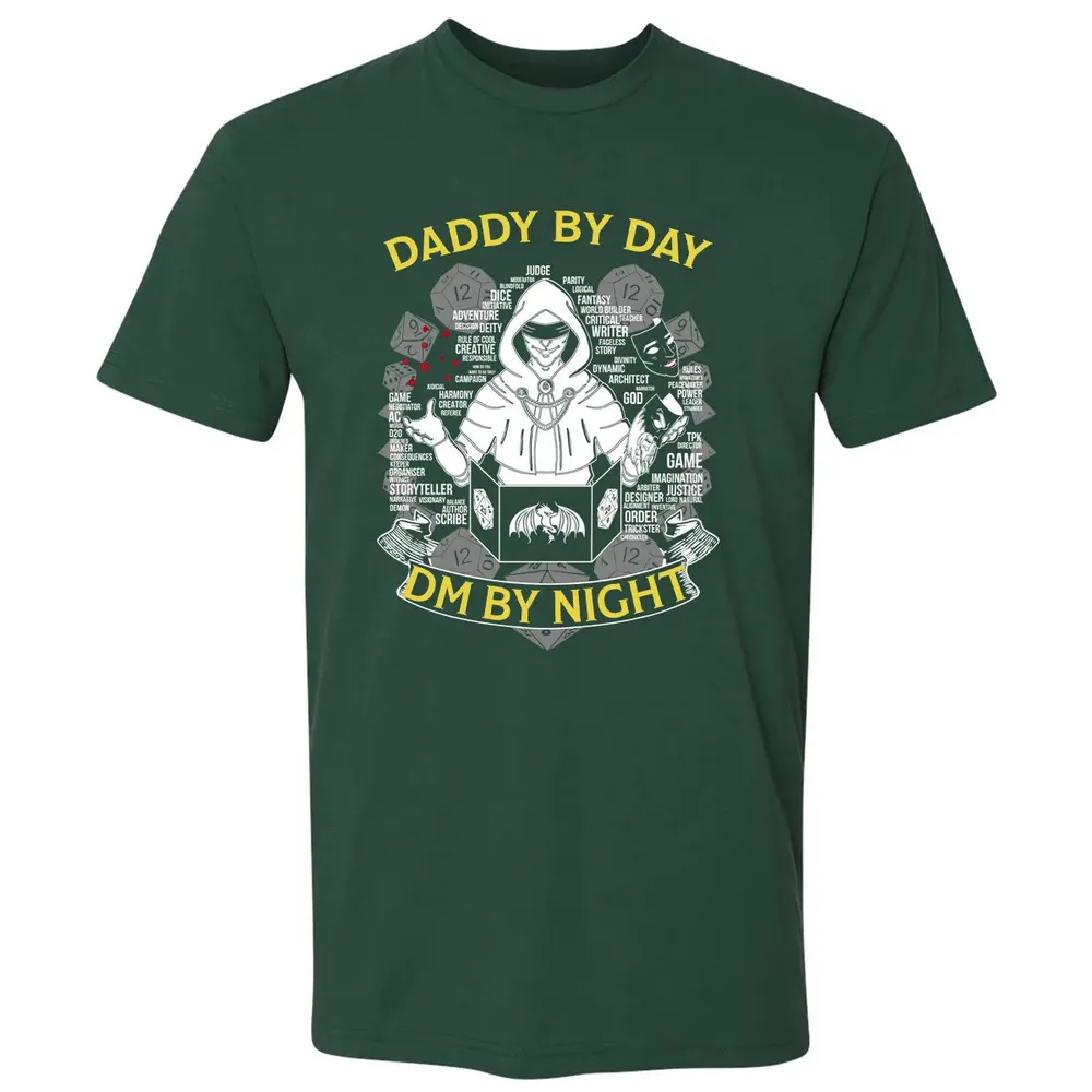 Daddy By Day Dm By Night Premium Unisex T-shirt - 12