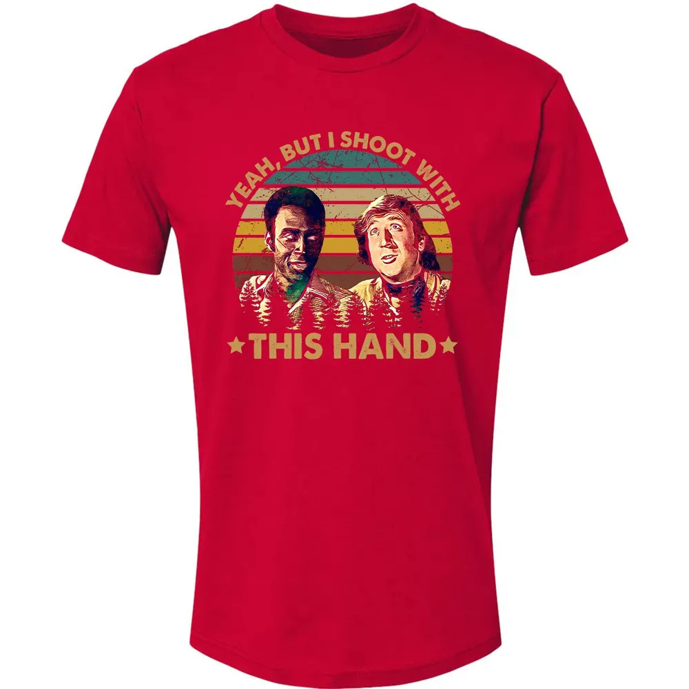 Yeah, But I Shoot With This Hand Premium Unisex T-shirt - 6