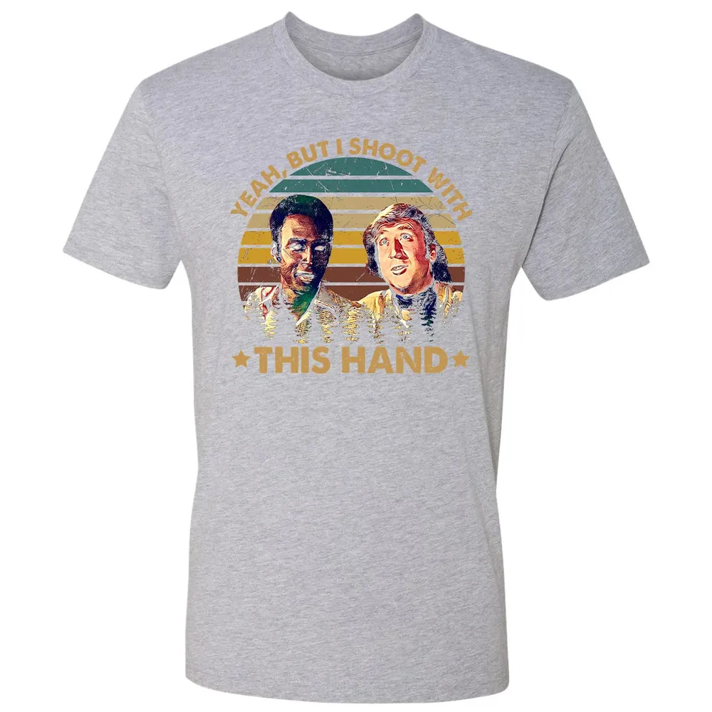 Yeah, But I Shoot With This Hand Premium Unisex T-shirt - 9