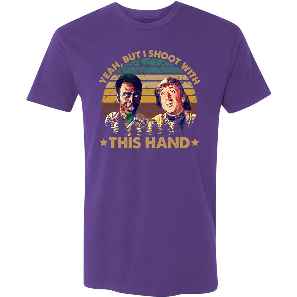 Yeah, But I Shoot With This Hand Premium Unisex T-shirt - 7