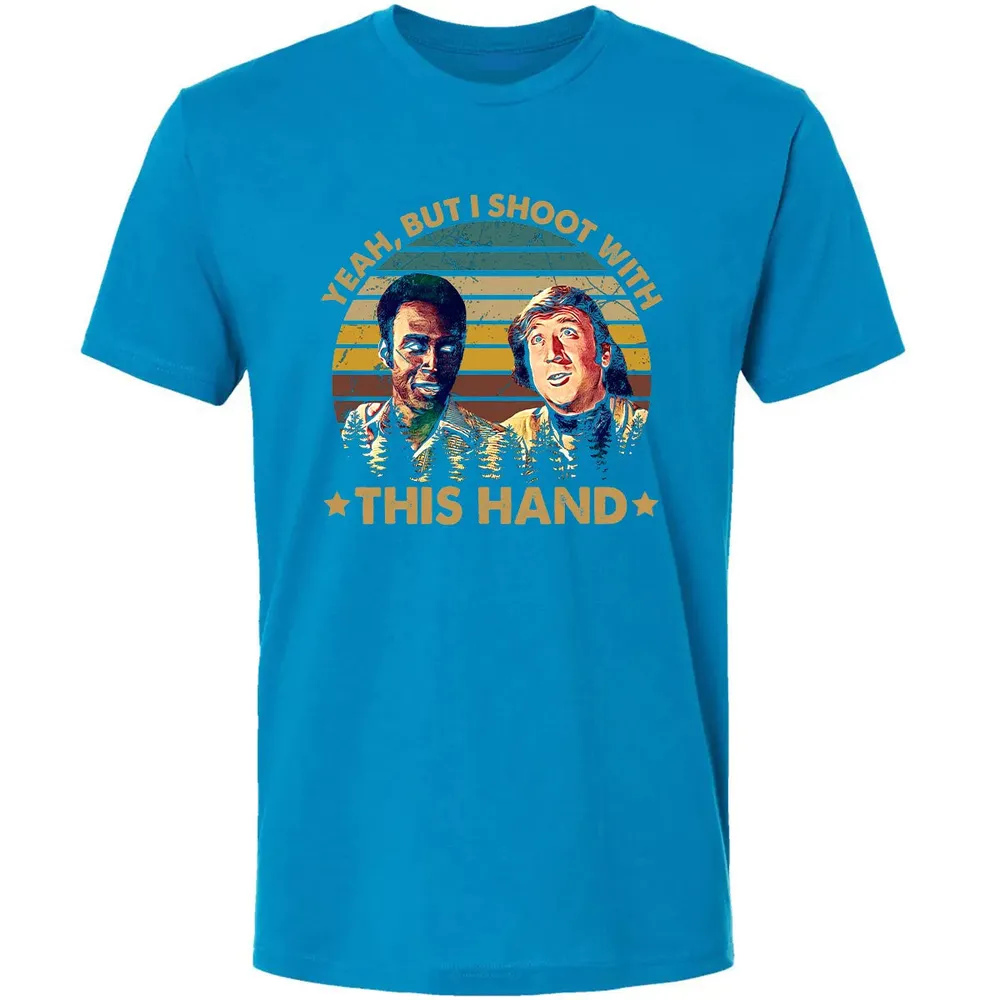 Yeah, But I Shoot With This Hand Premium Unisex T-shirt - 15