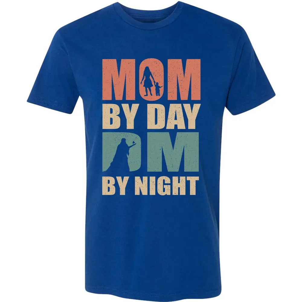Mom By Day DM By Night DND Premium Unisex T-shirt - 10