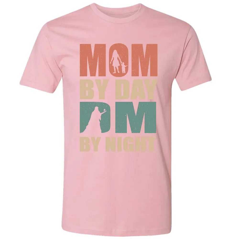 Mom By Day DM By Night DND Premium Unisex T-shirt - 3