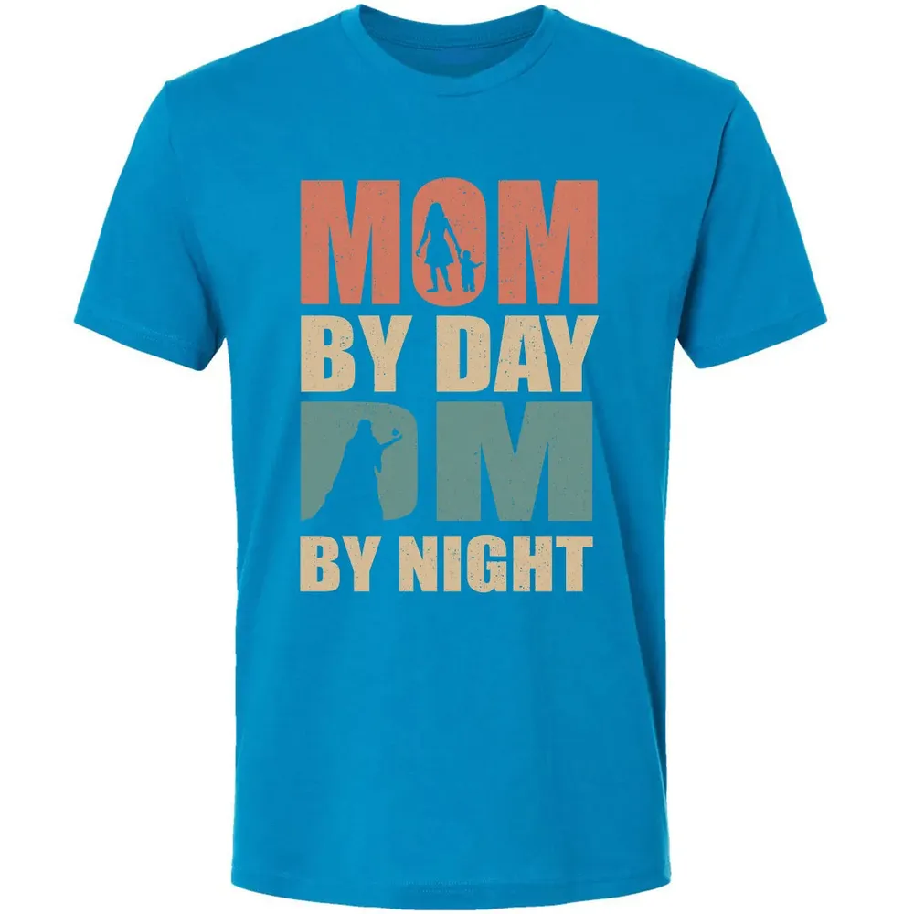 Mom By Day DM By Night DND Premium Unisex T-shirt - 15