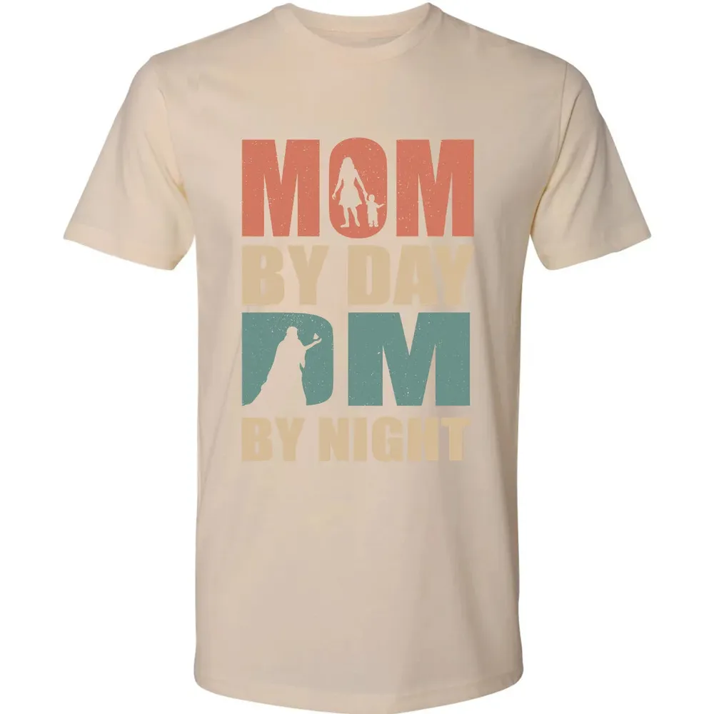 Mom By Day DM By Night DND Premium Unisex T-shirt - 13