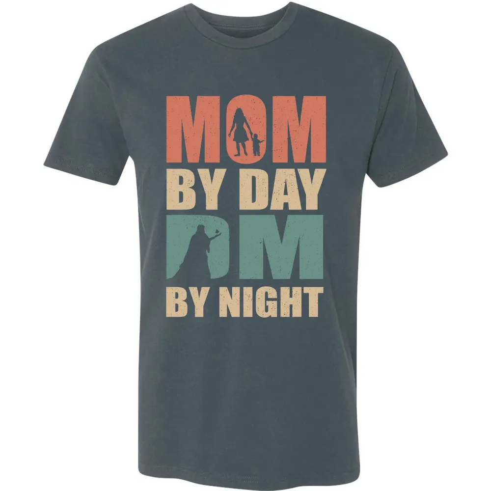 Mom By Day DM By Night DND Premium Unisex T-shirt - 14