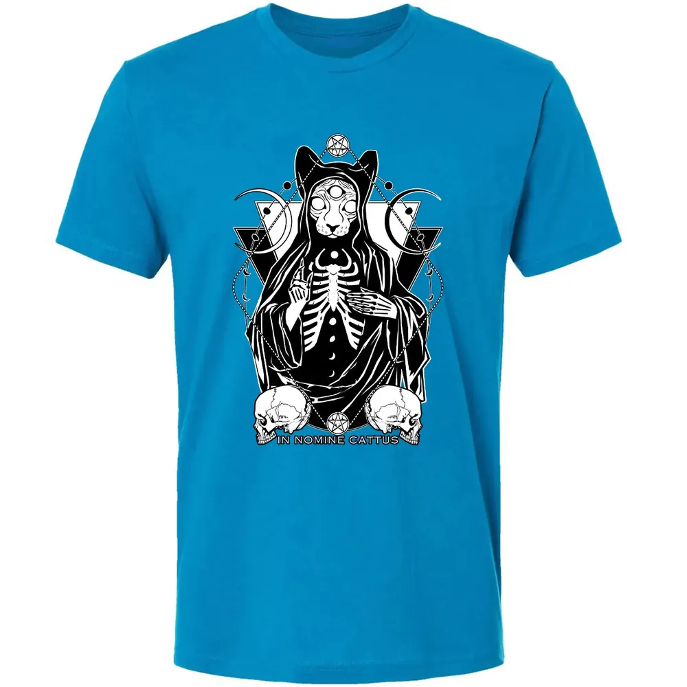In Nomine Cattus Premium Unisex T-shirt - 15