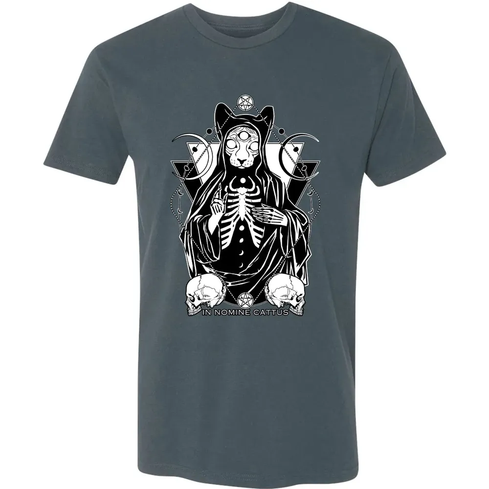 In Nomine Cattus Premium Unisex T-shirt - 14