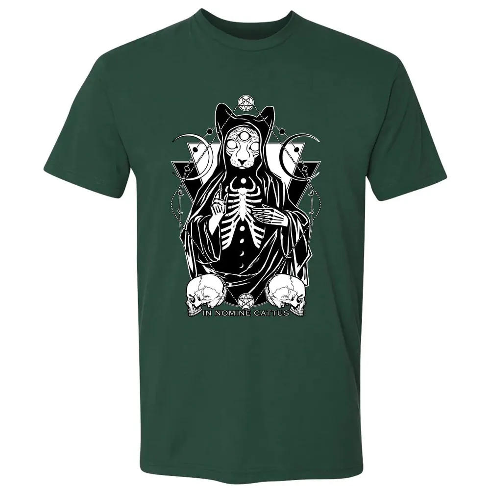 In Nomine Cattus Premium Unisex T-shirt - 12