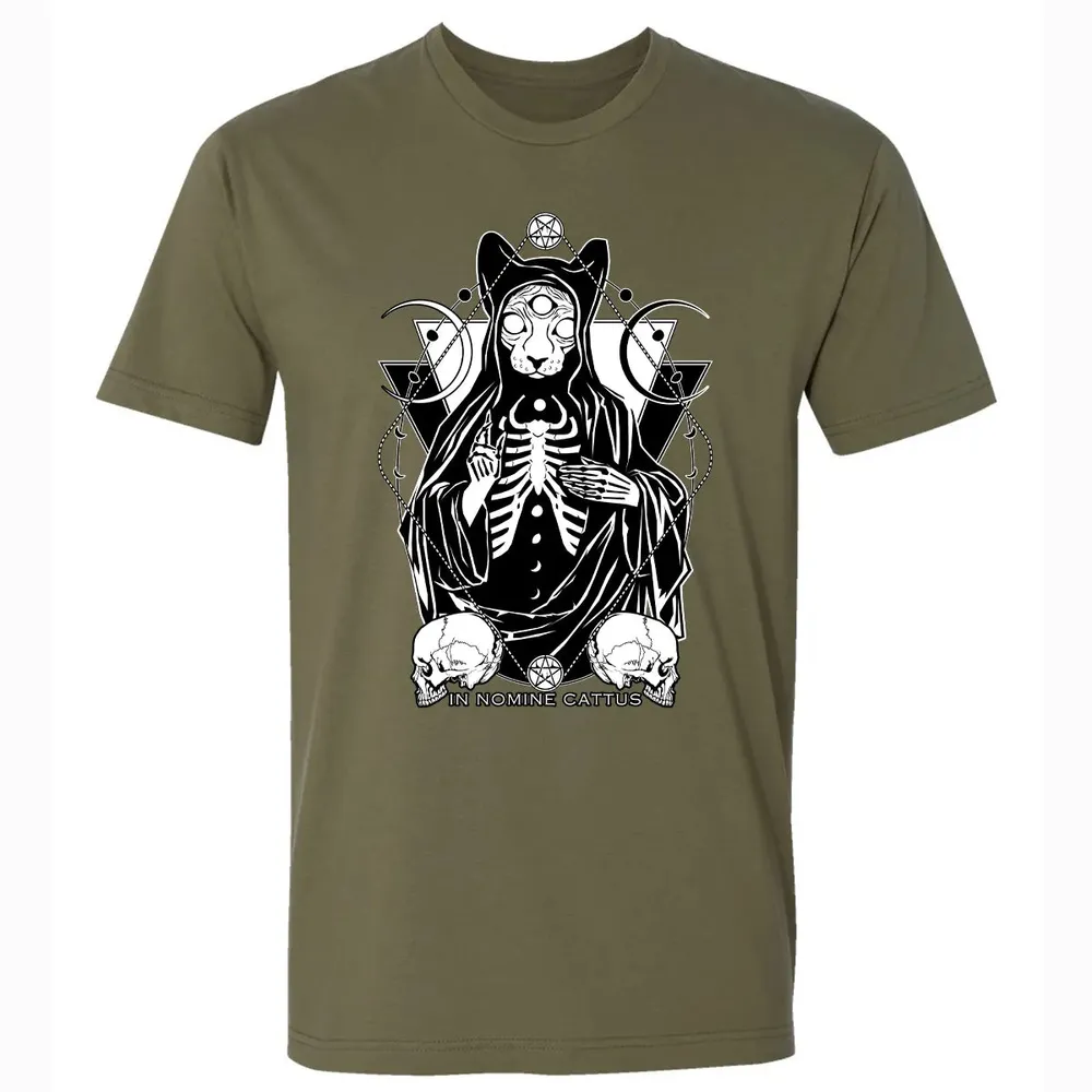 In Nomine Cattus Premium Unisex T-shirt - 5