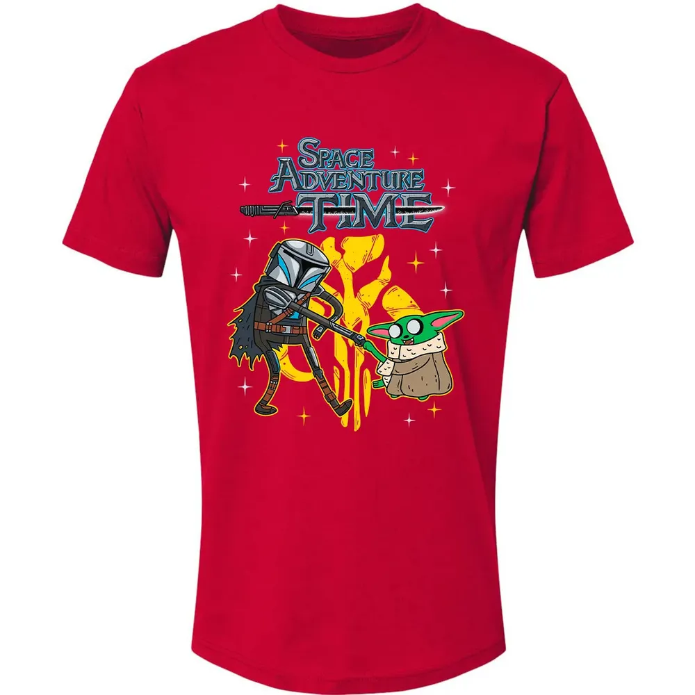 Space Adventure Time Premium Unisex T-shirt - 6