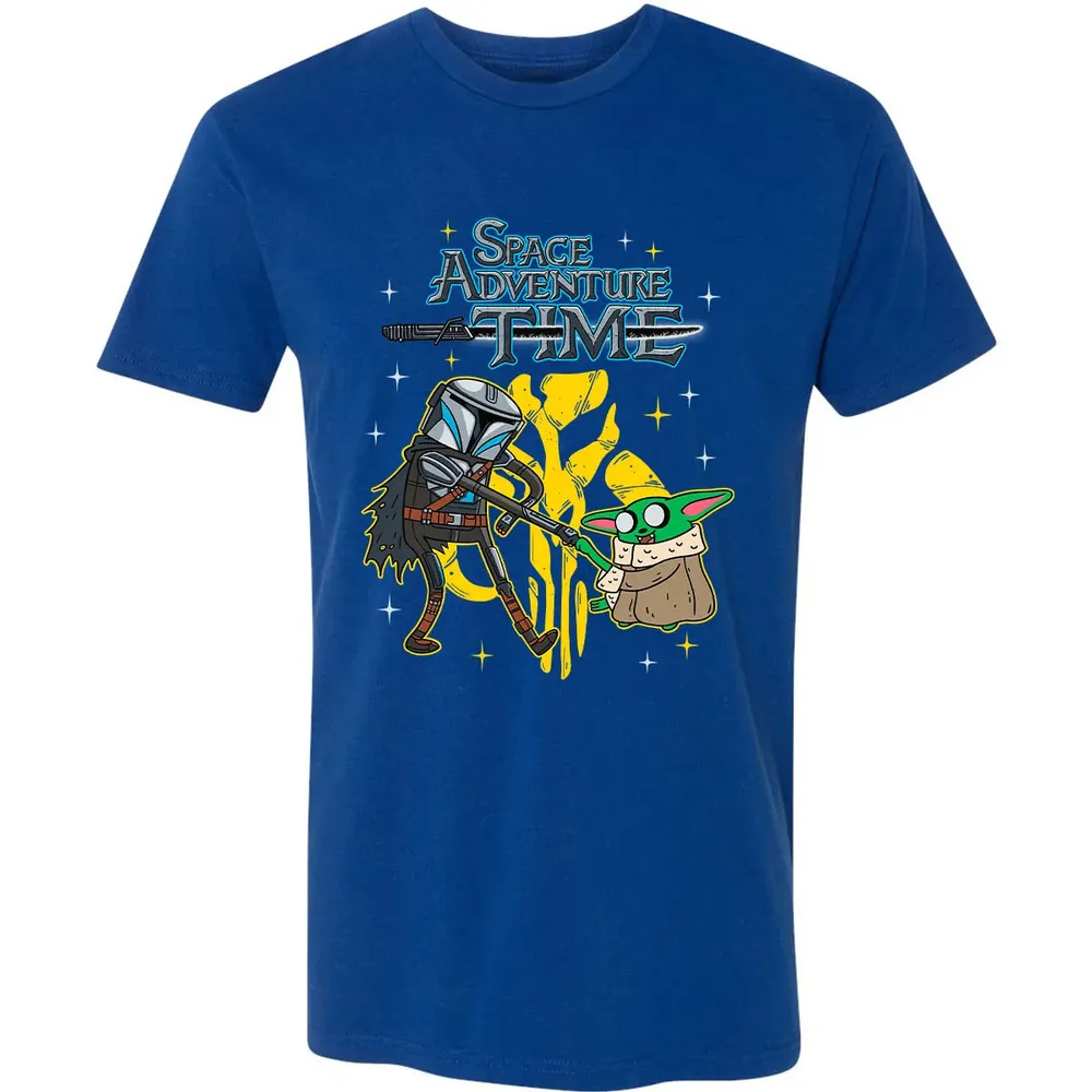 Space Adventure Time Premium Unisex T-shirt - 10