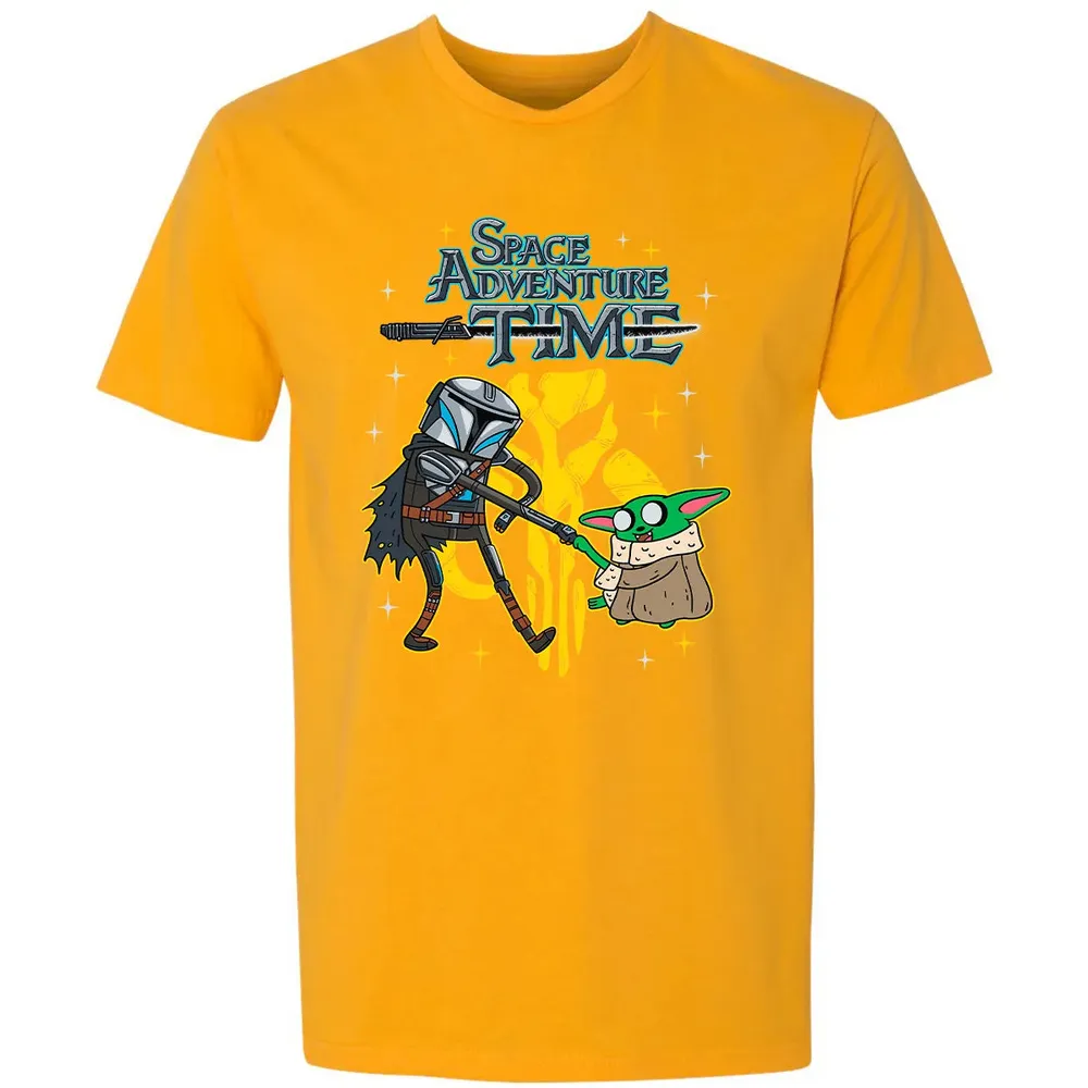 Space Adventure Time Premium Unisex T-shirt - 11