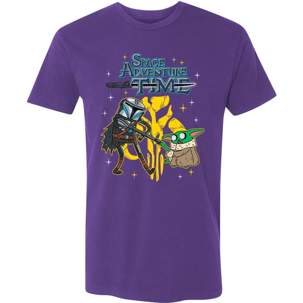 Space Adventure Time Premium Unisex T-shirt - 7