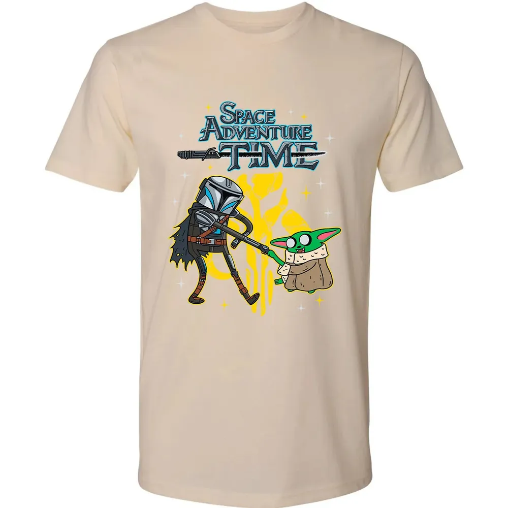 Space Adventure Time Premium Unisex T-shirt - 13