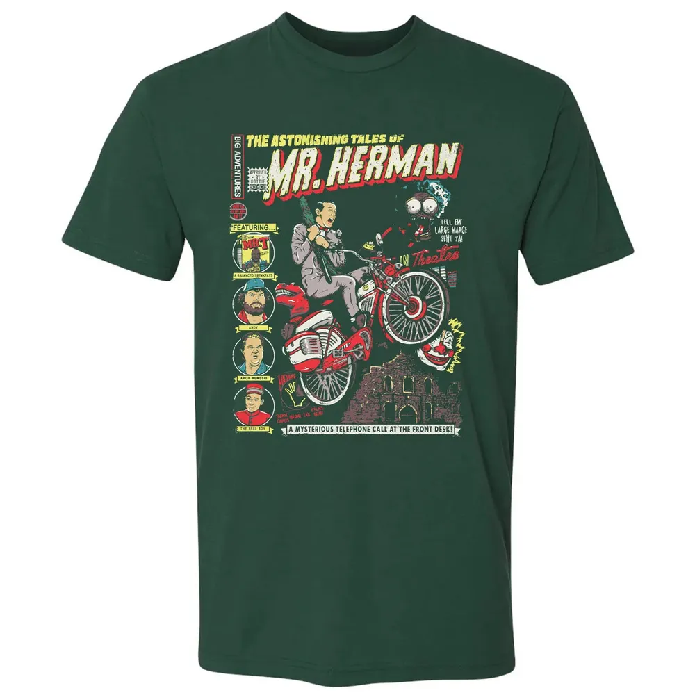 Astonishing Tales Of Mr.Herman Premium Unisex T-shirt - 12