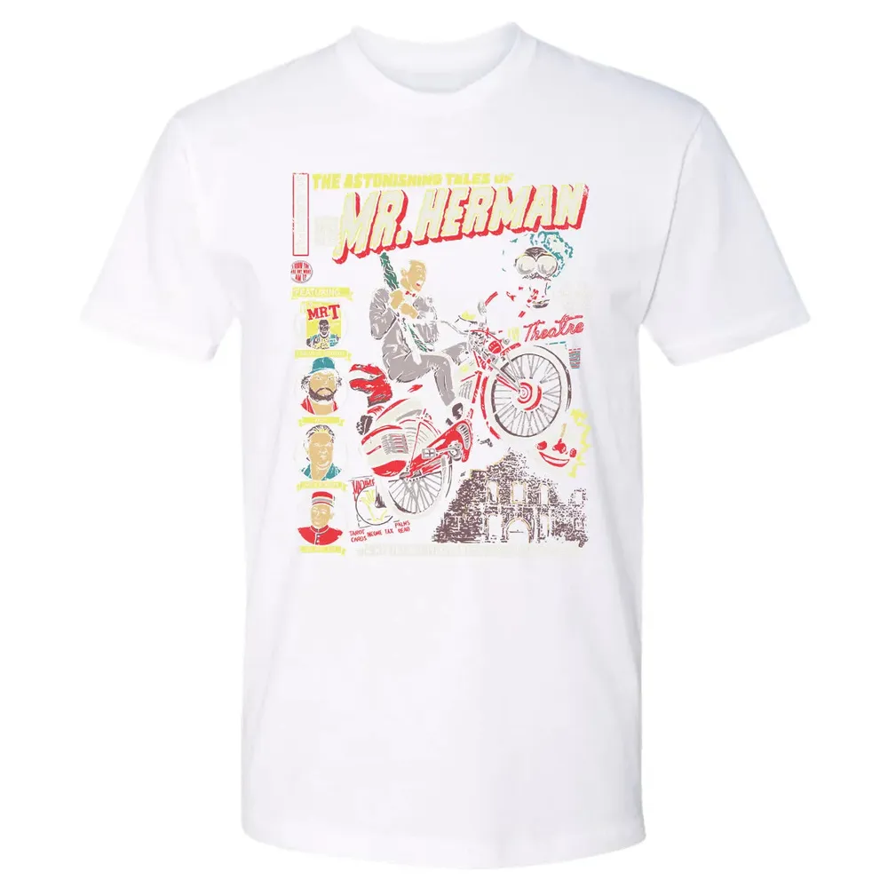 Astonishing Tales Of Mr.Herman Premium Unisex T-shirt - 4