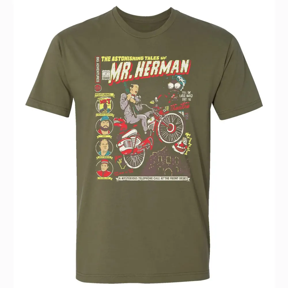 Astonishing Tales Of Mr.Herman Premium Unisex T-shirt - 5