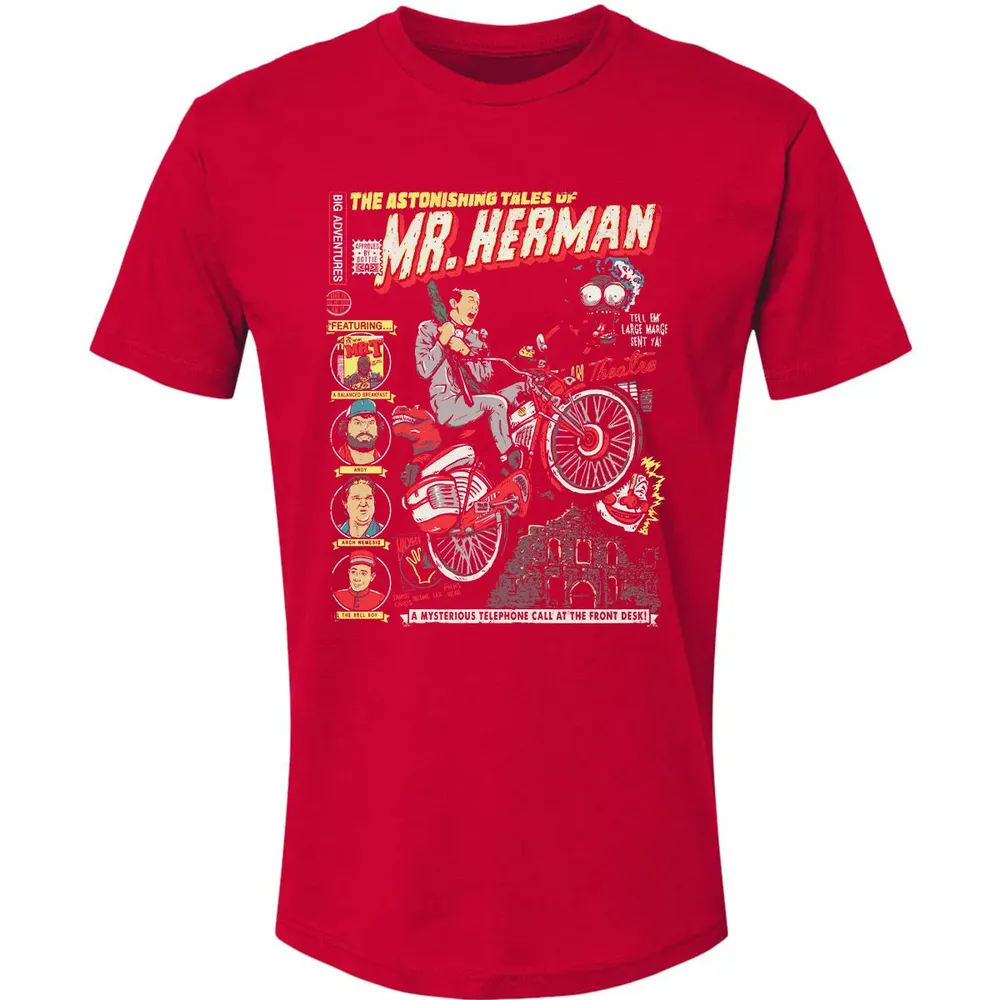Astonishing Tales Of Mr.Herman Premium Unisex T-shirt - 6