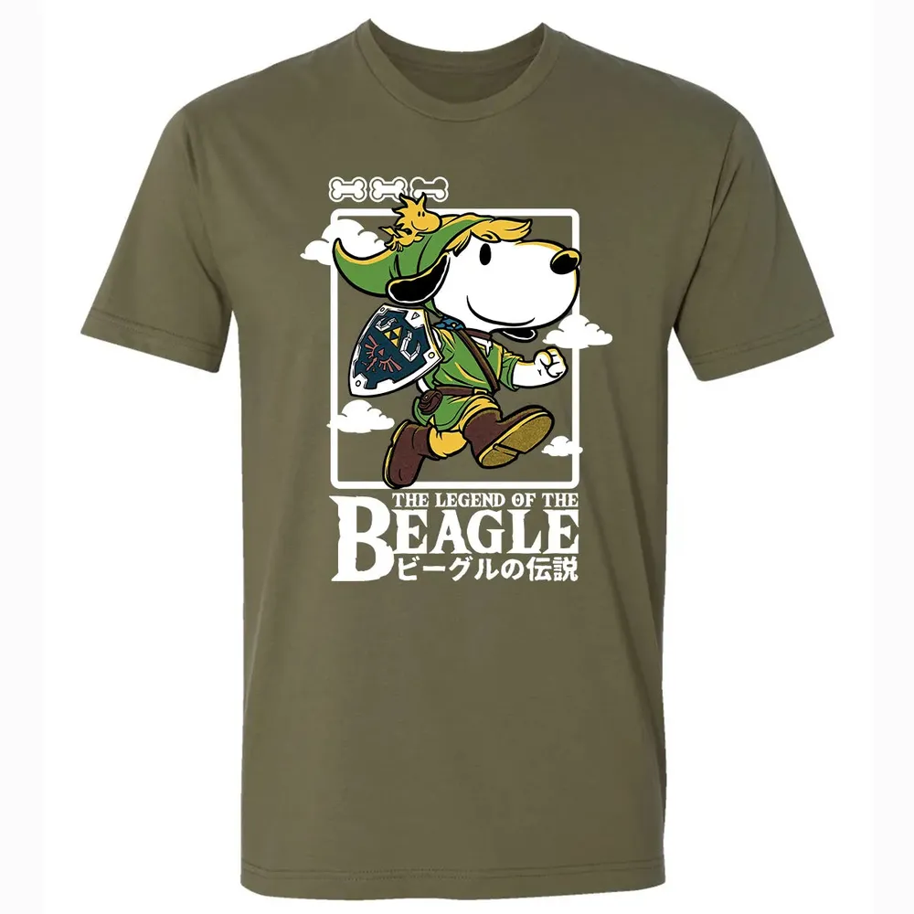 The Legend Beagle Premium Unisex T-shirt - 5