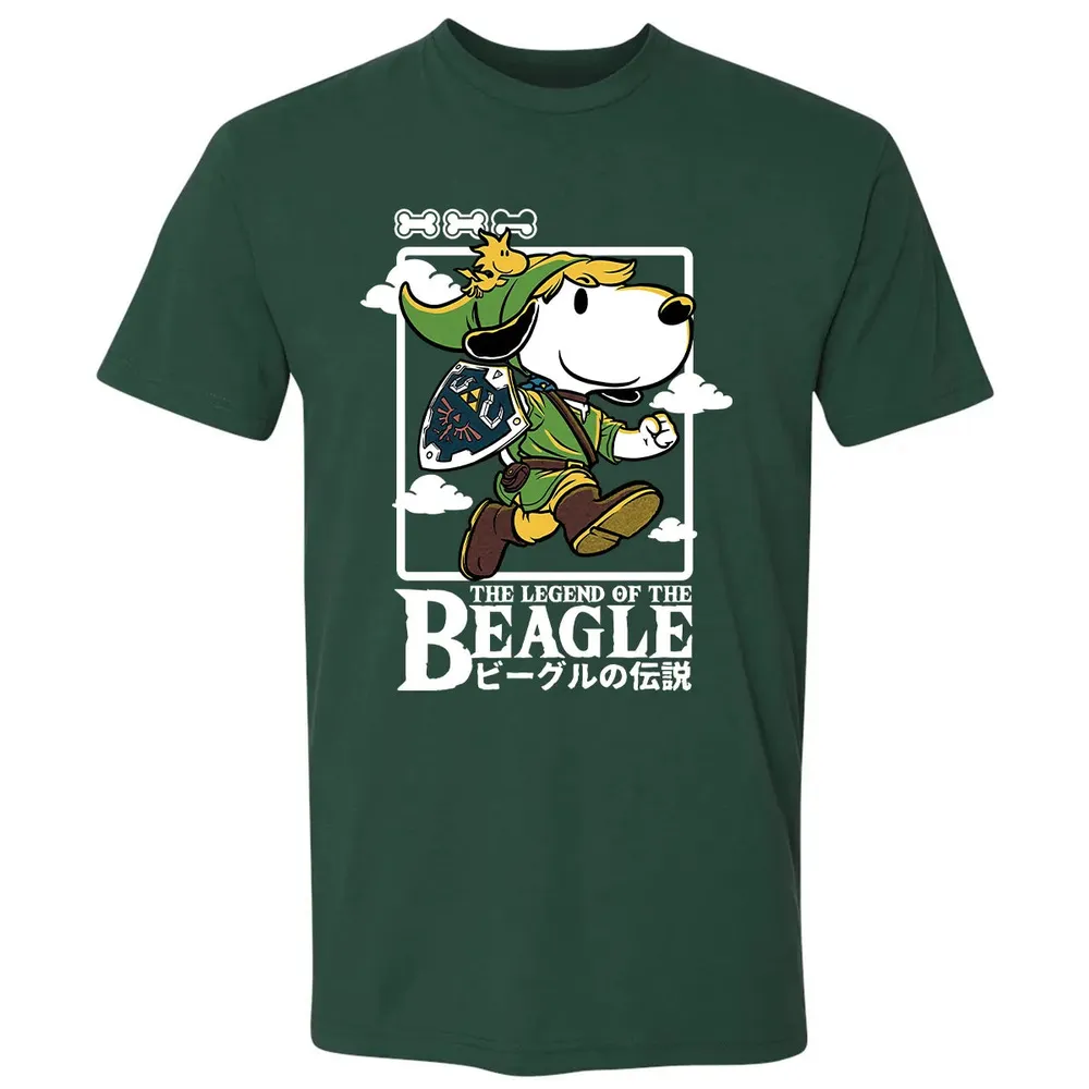 The Legend Beagle Premium Unisex T-shirt - 12